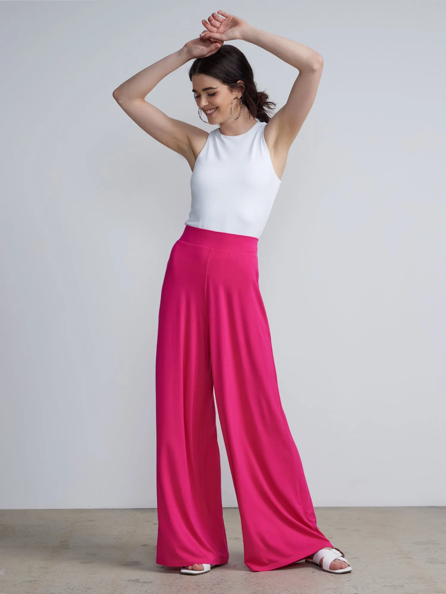 Wide Leg Palazzo Pants